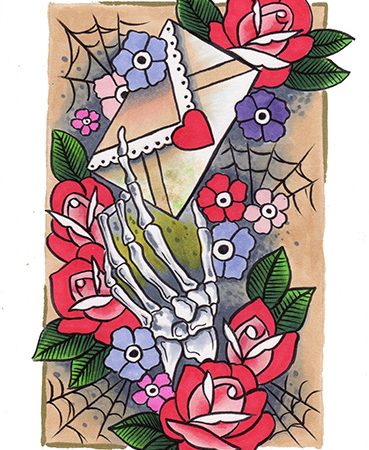 Cartolina LOVE MESSAGE